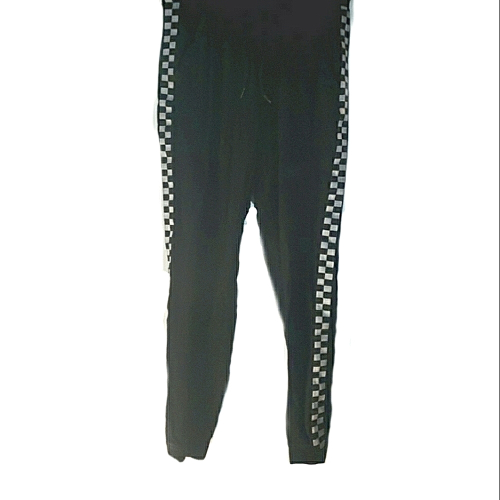 Checkered Print Joggers